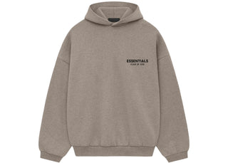 Fear of God Essentials Fleece Hoodie (FW24) Heather Gray sneakers - authentic Fear of God shoes
