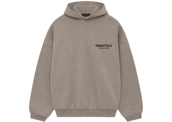 Fear of God Essentials Fleece Hoodie (FW24) Heather Gray sneakers - authentic Fear of God shoes