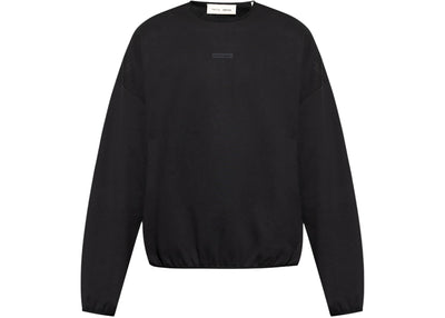Fear of God Essentials Fleece Hoodie Jet Black
