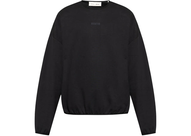 Fear of God Essentials Fleece Hoodie Jet Black