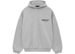Fear of God Essentials Fleece Hoodie Light Heather Gray sneakers - authentic Fear of God shoes