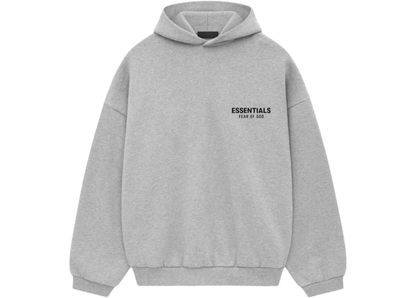 Fear of God Essentials Fleece Hoodie Light Heather Gray sneakers - authentic Fear of God shoes