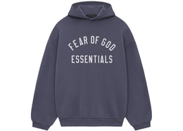 Fear of God Essentials Fleece Hoodie Marine - authentic Fear of God apparel