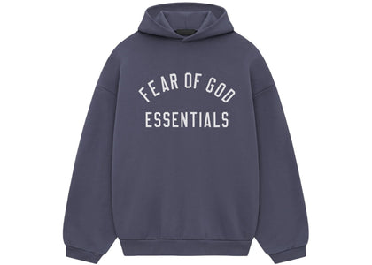 Fear of God Essentials Fleece Hoodie Marine - authentic Fear of God apparel