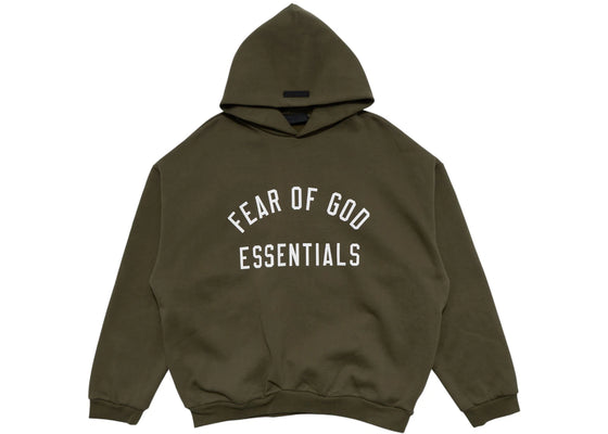 Fear of God Essentials Fleece Hoodie Military sneakers - authentic Fear of God shoes