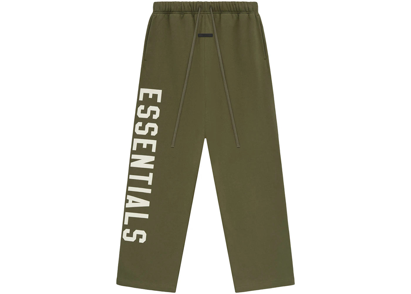 Fear of God Essentials Fleece Relaxed Sweatpant Military - vue 360