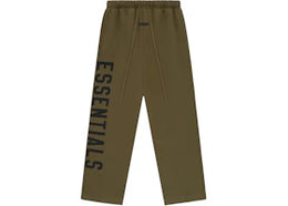Fear of God Essentials Fleece Relaxed Sweatpant Olive - authentic Fear of God product