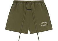 Fear of God Essentials Fleece Soccer Short Military