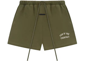 Fear of God Essentials Fleece Soccer Short Military