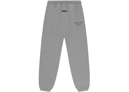 Fear of God Essentials Fleece Sweatpant Dark Heather - authentic Fear of God product