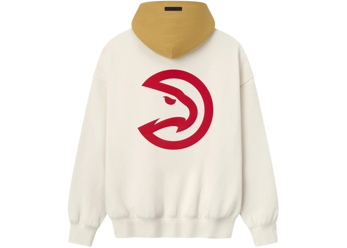 Fear of God Essentials Hawks Sport Hoodie Cream/Caramel Yellow - vue secondaire B