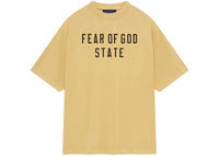 Fear of God Essentials Heavy Crewneck Tee Amber