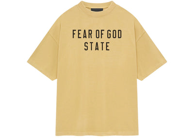 Fear of God Essentials Heavy Crewneck Tee Amber