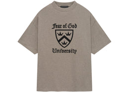 Fear of God Essentials Heavy Crewneck Tee Heather Gray - authentic Fear of God product