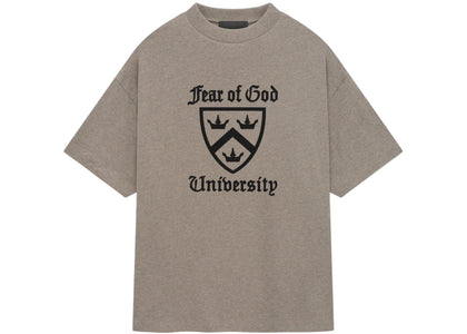 Fear of God Essentials Heavy Crewneck Tee Heather Gray - authentic Fear of God product