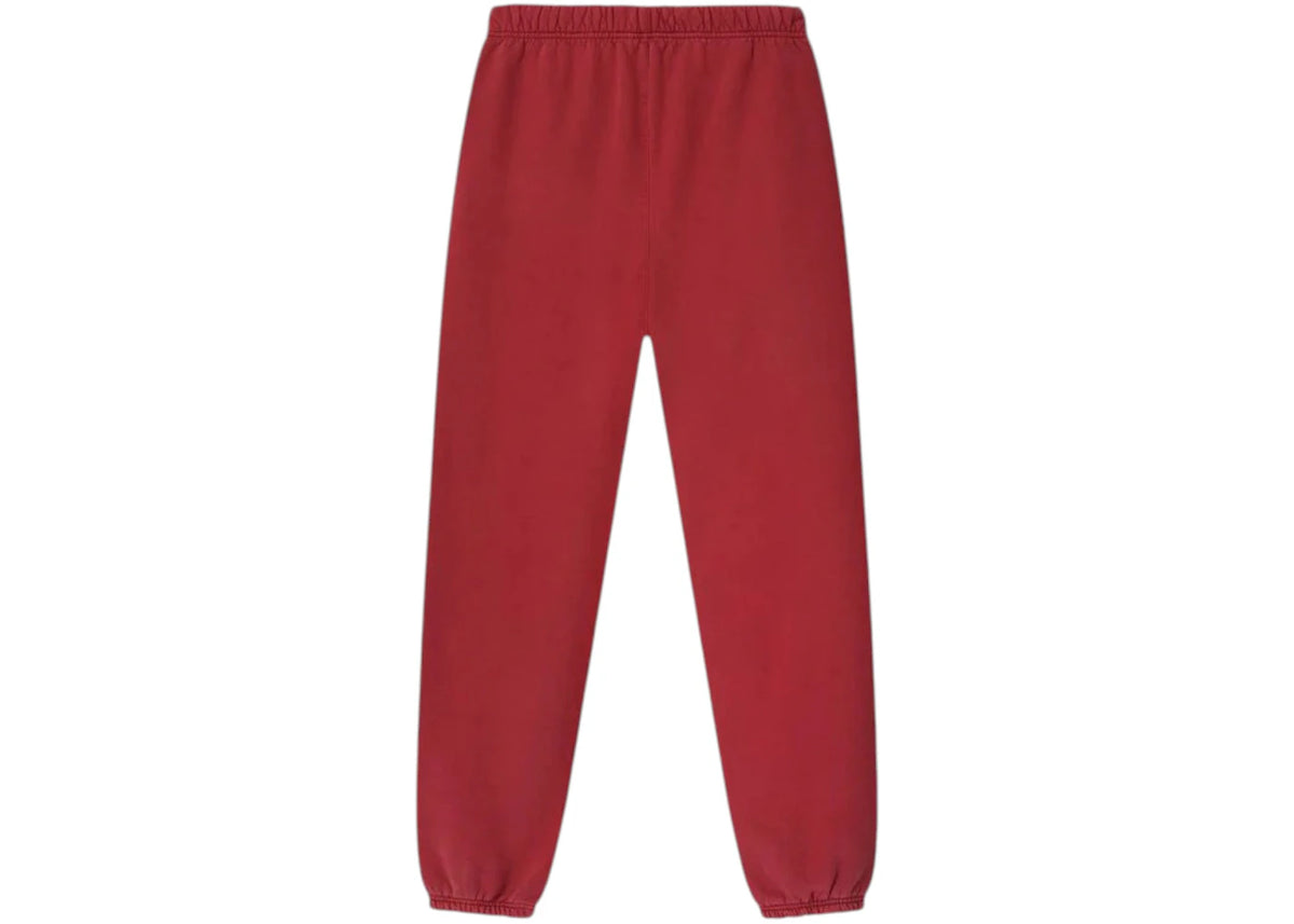 Fear of God Essentials Heavy Fleece Klassische Sweatpants Crimson - vue secondaire B