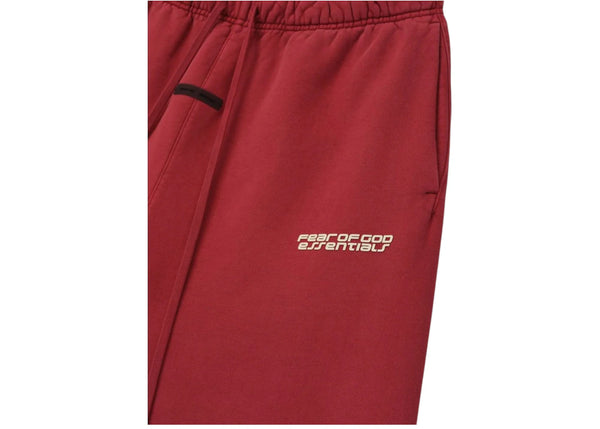 Fear of God Essentials Heavy Fleece Classic Sweatpant Crimson