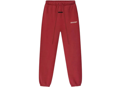 Fear of God Essentials Heavy Fleece Classic Sweatpant Crimson - product view 2