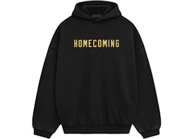 Fear of God Essentials Heavy Fleece Hoodie Black - vue secondaire A