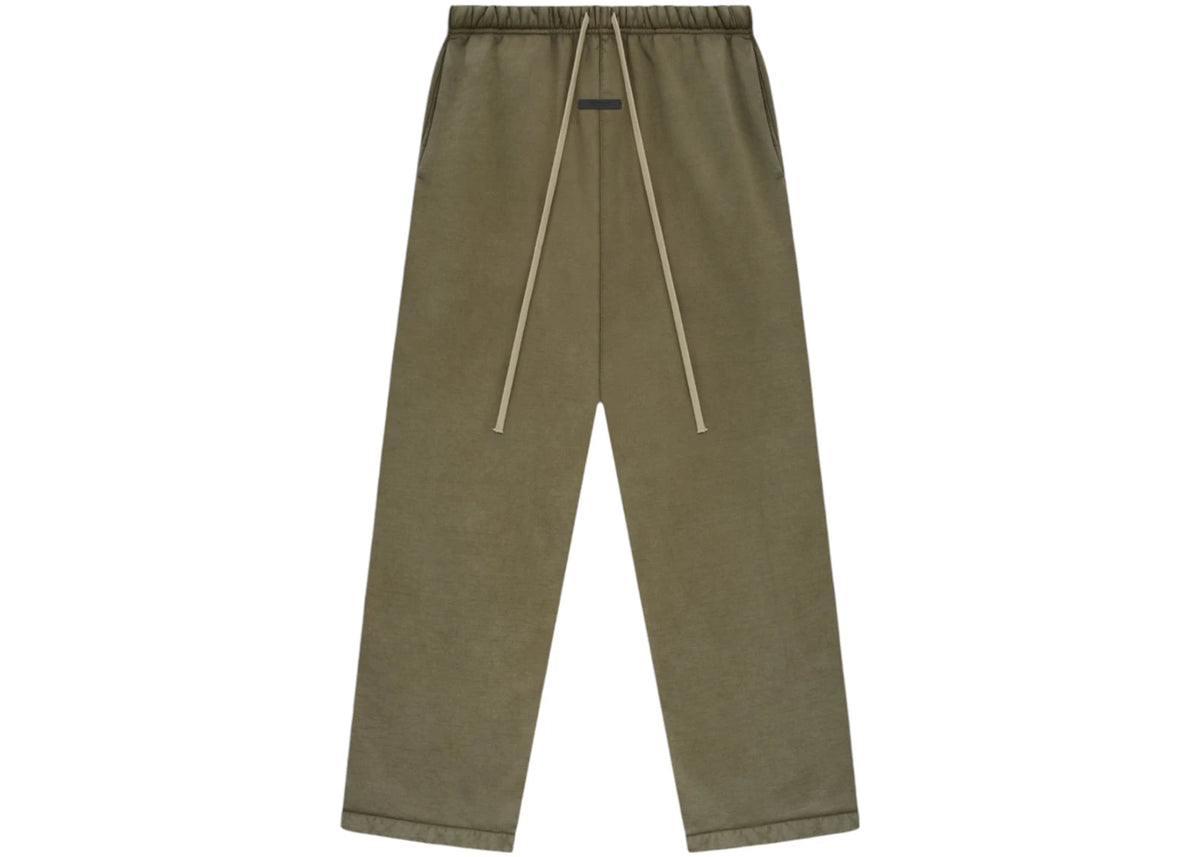Fear of God Essentials Heavy Fleece Relaxed Sweatpant Military - vue 360