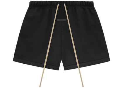 Fear of God Essentials Heavy Fleece Soccer Short Black - authentic Fear of God product