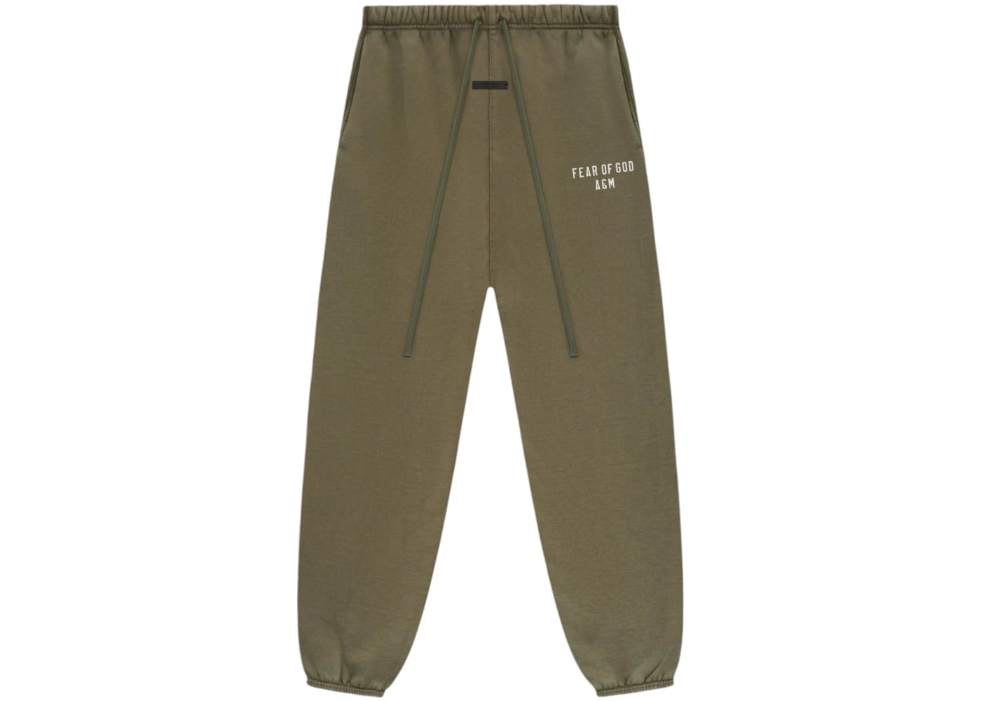 Fear of God Essentials Heavy Fleece Sweatpant Military - vue 360