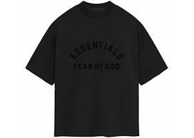 Fear of God Essentials Heavy Jersey Crewneck Tee Jet Black