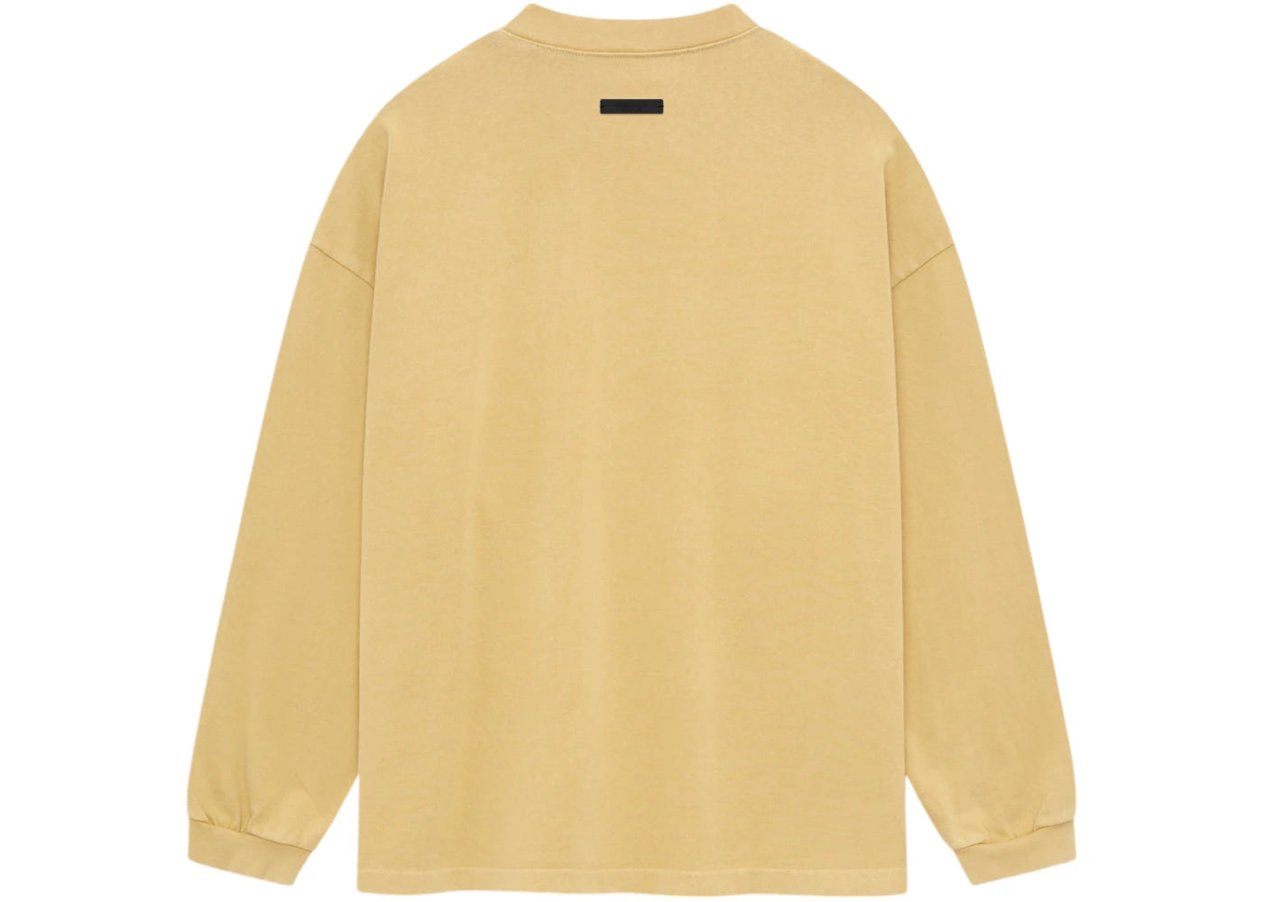 Fear of God Essentials Heavy Longsleeve Tee Amber - vue secondaire B