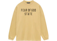 Fear of God Essentials Heavy Longsleeve Tee Amber