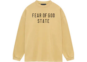 Fear of God Essentials Heavy Longsleeve Tee Amber