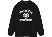 Fear of God Essentials Heavy Longsleeve Tee (FW24) Black