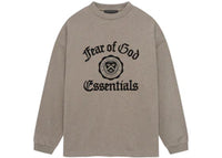 Fear of God Essentials Heavy Longsleeve Tee Heather Gray