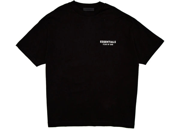 Fear of God Essentials Jersey Crewneck T-Shirt Black