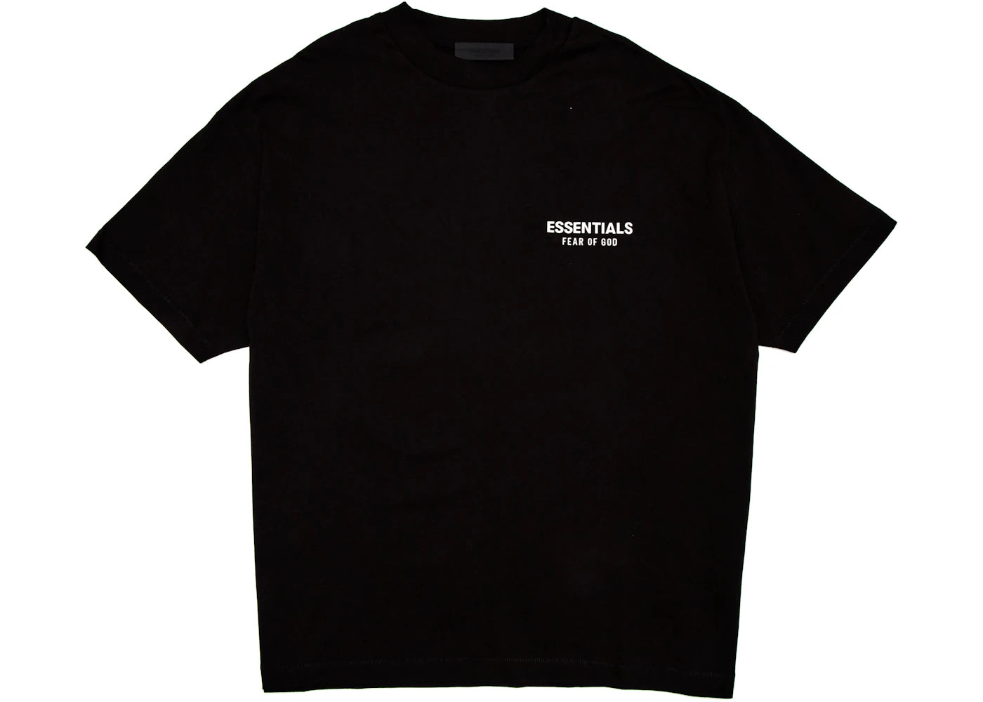 Fear of God Essentials Jersey Crewneck T-Shirt Black - vue secondaire A