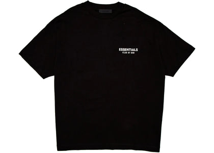 Fear of God Essentials Jersey Crewneck T-Shirt Black - authentic Fear of God apparel