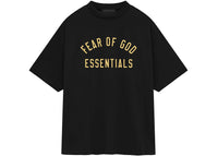 Fear of God Essentials Jersey Crewneck Tee Black