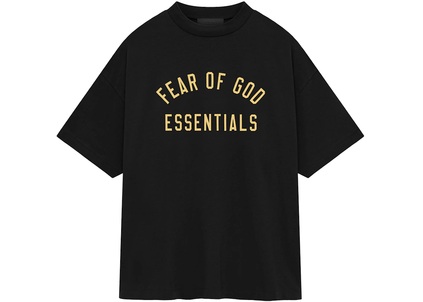 Fear of God Essentials Jersey Crewneck Tee Black - vue secondaire A
