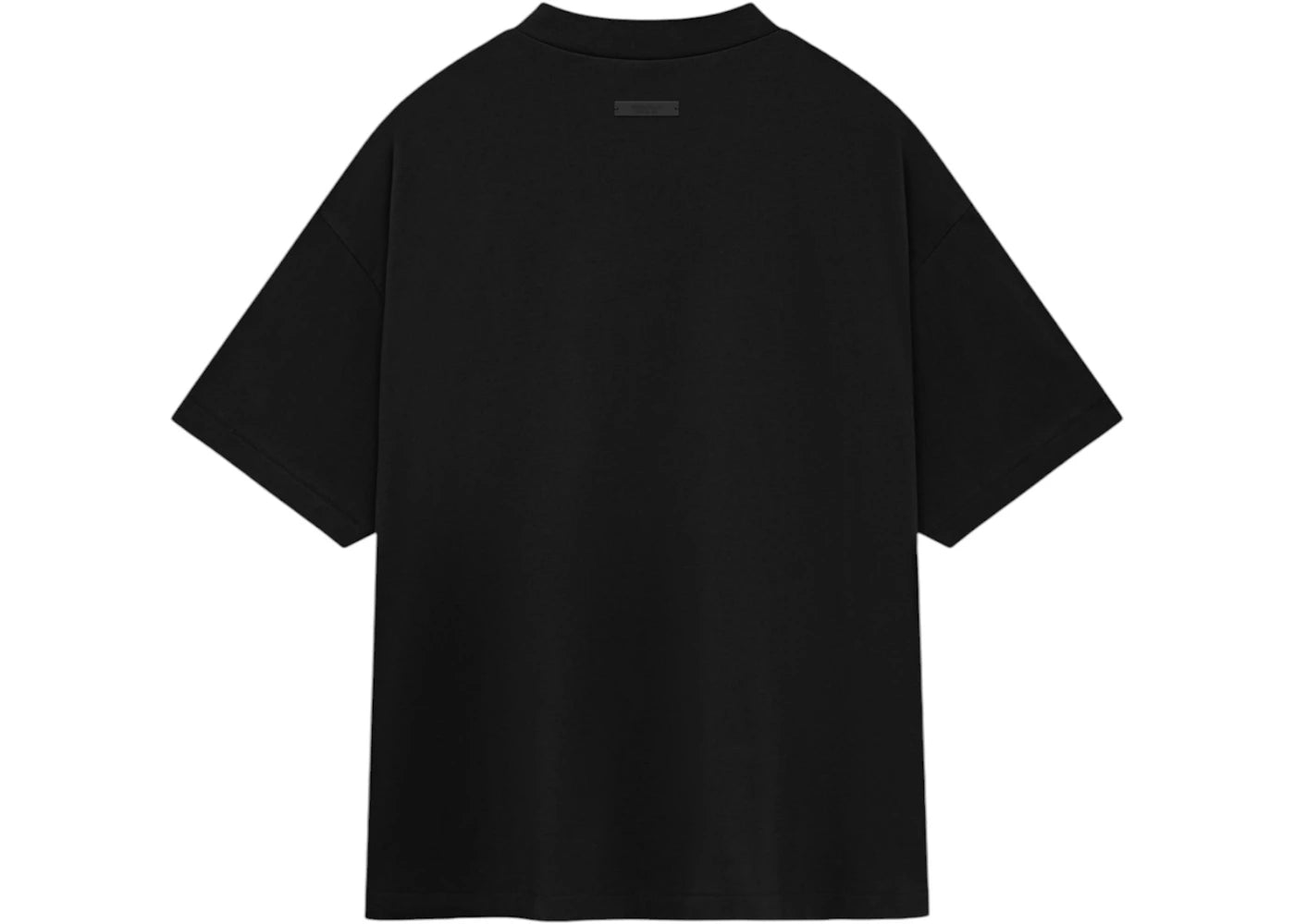 Fear of God Essentials Jersey Crewneck Tee (FW24) Black - vue secondaire B