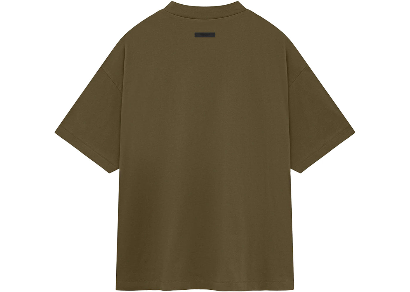 Fear of God Essentials Jersey Crewneck Tee Olive - vue secondaire B