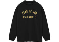 Fear of God Essentials Jersey Long Sleeve Tee Black