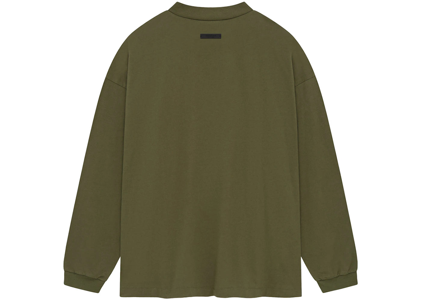 Fear of God Essentials Jersey Long Sleeve Tee Military - vue secondaire A