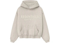Fear of God Essentials Kids Classic Fleece Hoodie Heather Stone
