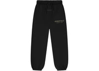 Fear of God Essentials Kids Classic Fleece Sweatpant (FW25) Jet Black