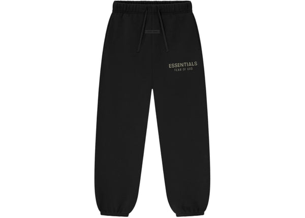 Fear of God Essentials Kids Classic Fleece Sweatpant (FW25) Jet Black sneakers - authentic Fear of God shoes