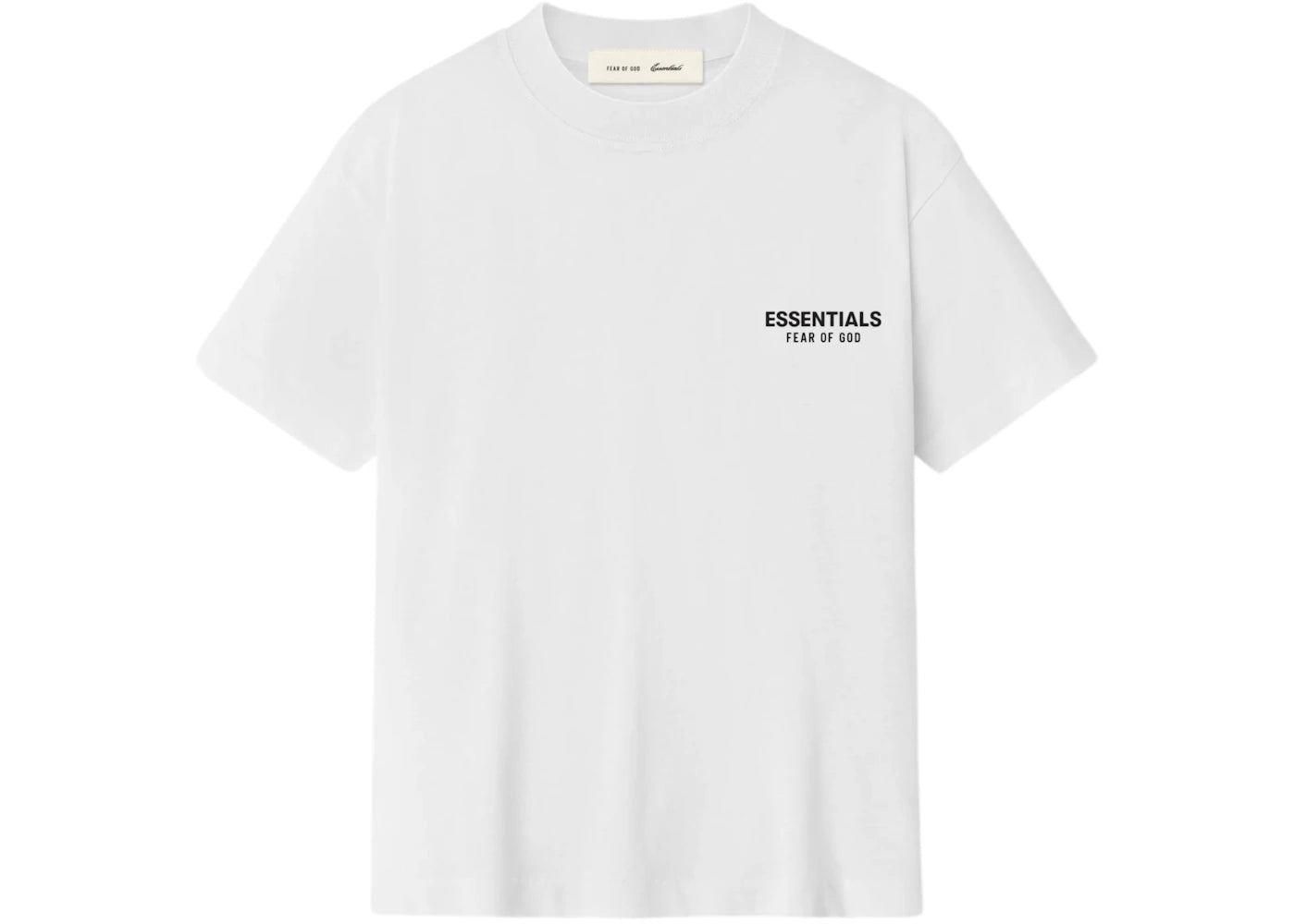 Fear of God Essentials Kids Classic Short Sleeve Tee Bright White - vue secondaire A