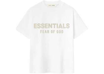 Fear of God Essentials Kids Classic Tee Cloud White - authentic Fear of God product