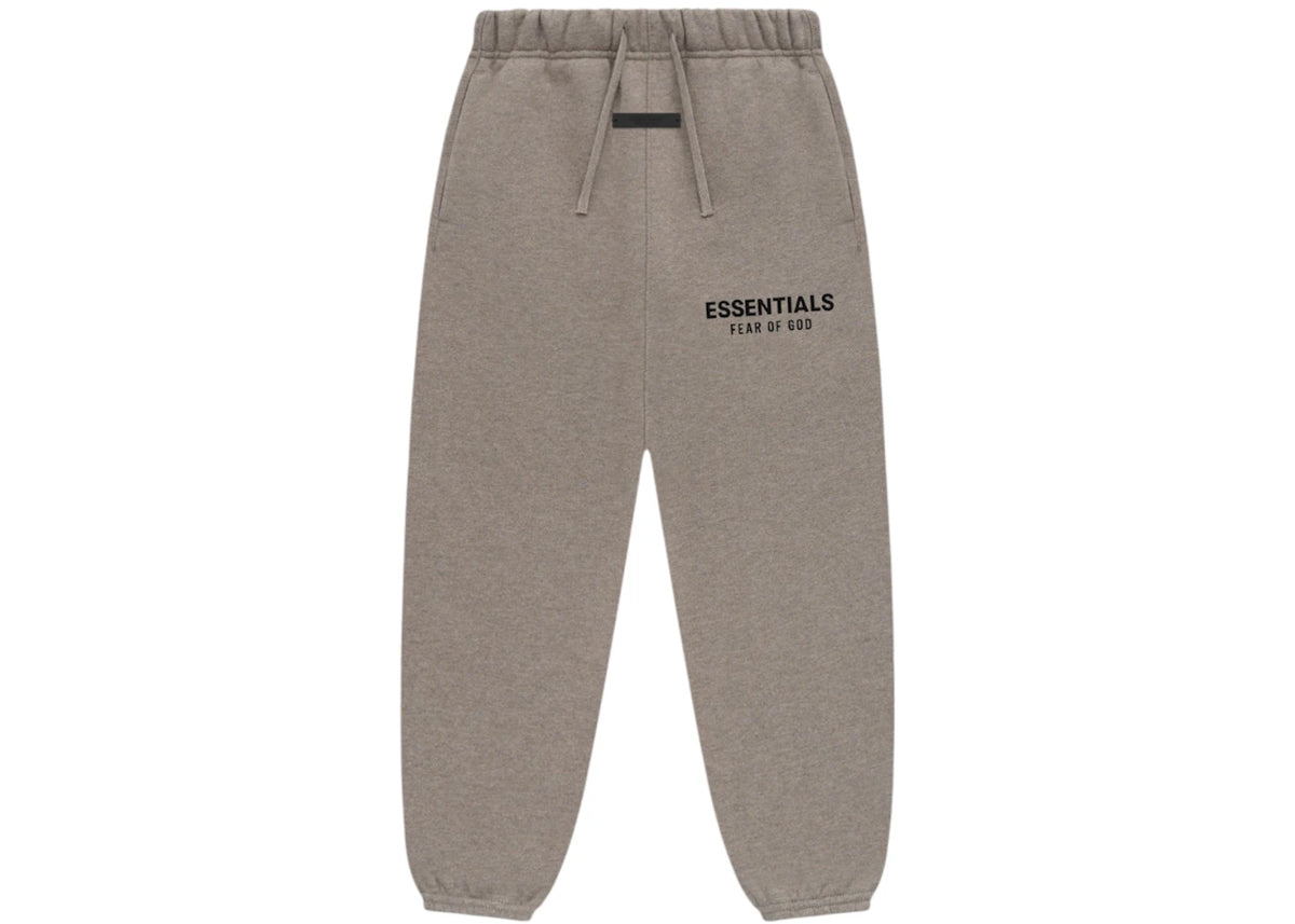 Fear of God Essentials Kinder-Fleece-Jogginghose, meliertes Grau - vue 360