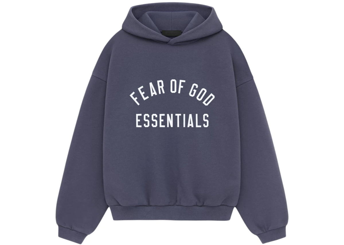 Fear of God Essentials Kids Fleece Hoodie Marine - vue secondaire B