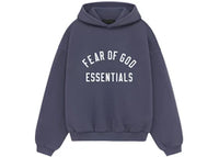 Fear of God Essentials Kids Fleece Hoodie Marine
