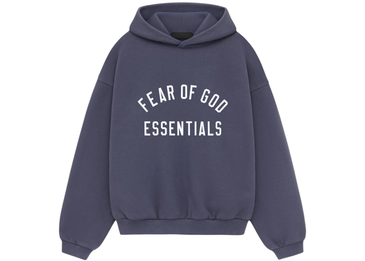 Fear of God Essentials Kids Fleece Hoodie Marine - vue secondaire A